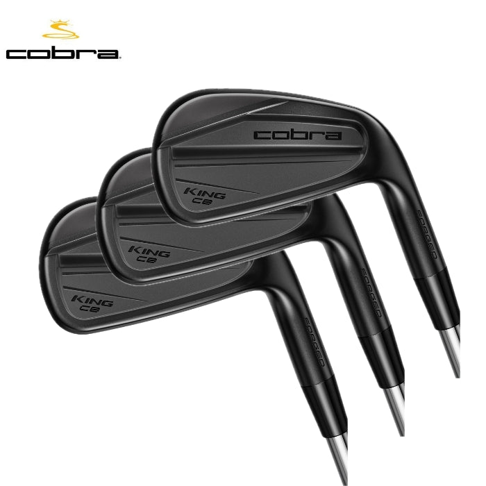 CB KING cobra ブラックアイアン(6本セット)モーダス105S 中古アイアン
