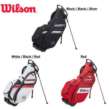 Wilsonゴルフバック Amazon | Wilson Staff フェザーキャリー ゴルフバッグ ブラック